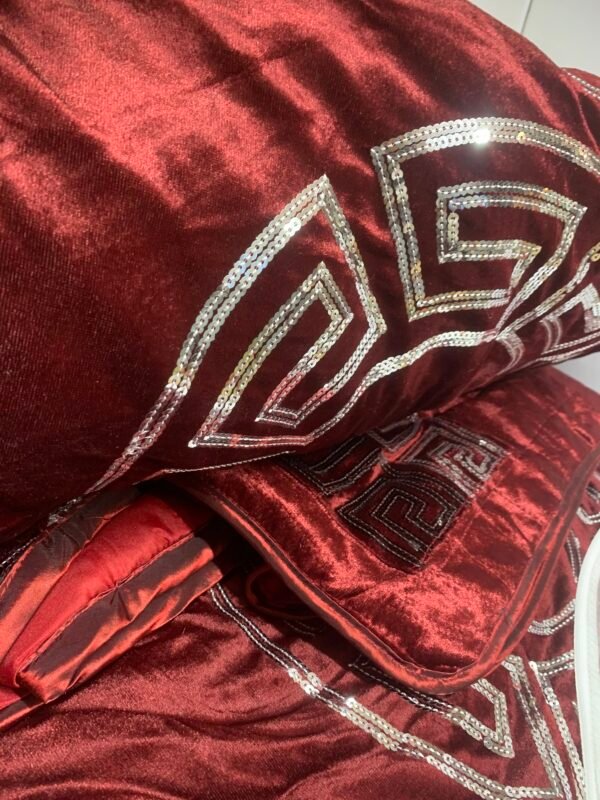 Luxe Dekbed – Bordeaux Rood