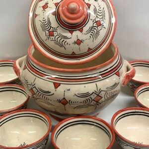 Harira Pan Traditionele Aardebruin